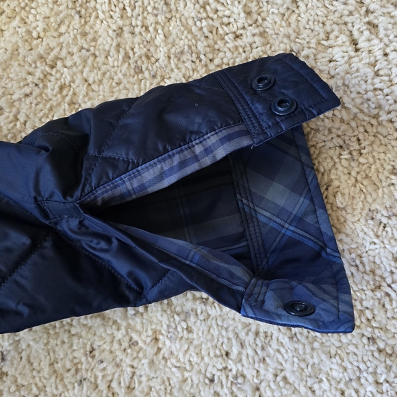 Men's Blue Plaid Jacket - Picture 7 of 12